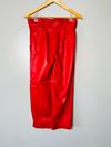 Calça Juliana Sanmartin couro