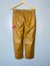 Calça Juliana Sanmartin couro