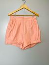 Shorts Juliana Sanmartin couro