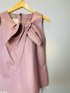 Blusa Juliana Sanmartin couro