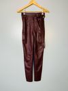 Calça Juliana Sanmartin couro