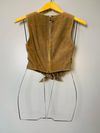 Blusa Juliana Sanmartin couro