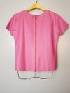 Blusa Juliana Sanmartin couro