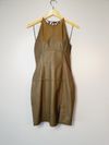 Vestido Juliana Sanmartin couro