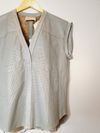 Blusa Juliana Sanmartin couro
