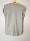 Blusa Juliana Sanmartin couro