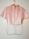 Blusa Juliana Sanmartin couro