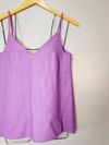 Blusa Juliana Sanmartin couro