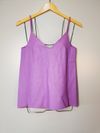 Blusa Juliana Sanmartin couro