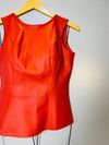 Blusa St. Trois couro
