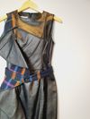 Vestido Juliana Sanmartin couro