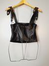 Blusa Tannerie couro