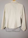 Camisa Juliana Sanmartin couro