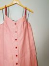Vestido Juliana Sanmartin couro