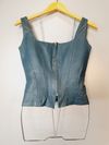 Blusa FIG couro