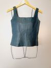 Blusa FIG couro