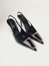 Scarpin Slingback Saint Laurent Avenue