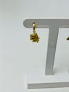 Brinco ouro amarelo