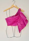 Blusa Juliana Sanmartin couro