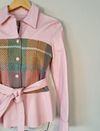 Camisa Juliana Sanmartin couro