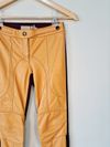 Calça Juliana Sanmartin couro