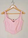 Blusa Juliana Sanmartin couro