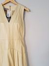 Vestido Juliana Sanmartin couro