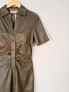 Chemise Juliana Sanmartin couro