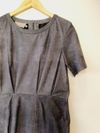 Vestido Juliana Sanmartin couro