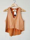Blusa Tannerie couro