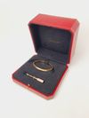Pulseira Cartier Love ouro rosê pequena - 16