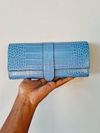 Porta-joias Smythson Mara couro