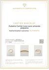 Pulseira Cartier Love ouro amarelo pequena - 16