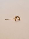 Piercing Mariana Pelegrini ouro amarelo 18K