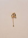 Piercing Mariana Pelegrini ouro amarelo 18K