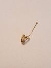 Piercing Mariana Pelegrini ouro amarelo 18K