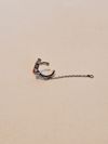 Piercing Mariana Pelegrini ouro branco 18K