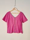Blusa em couro