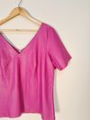 Blusa em couro