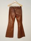 Calça Cris Barros couro
