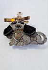 Chaveiro Gucci Dog Canvas