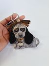 Chaveiro Gucci Dog Canvas