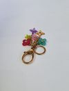 Chaveiro Louis Vuitton Multicolor Pop Flowers