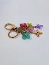 Chaveiro Louis Vuitton Multicolor Pop Flowers