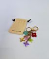 Chaveiro Louis Vuitton Multicolor Pop Flowers