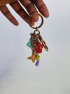 Chaveiro Louis Vuitton Multicolor Pop Flowers