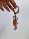 Chaveiro Louis Vuitton Multicolor Pop Flowers