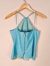 Blusa Couro Claudia Martinez