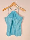 Blusa Couro Claudia Martinez