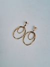 Brinco Vivara ouro amarelo 18K